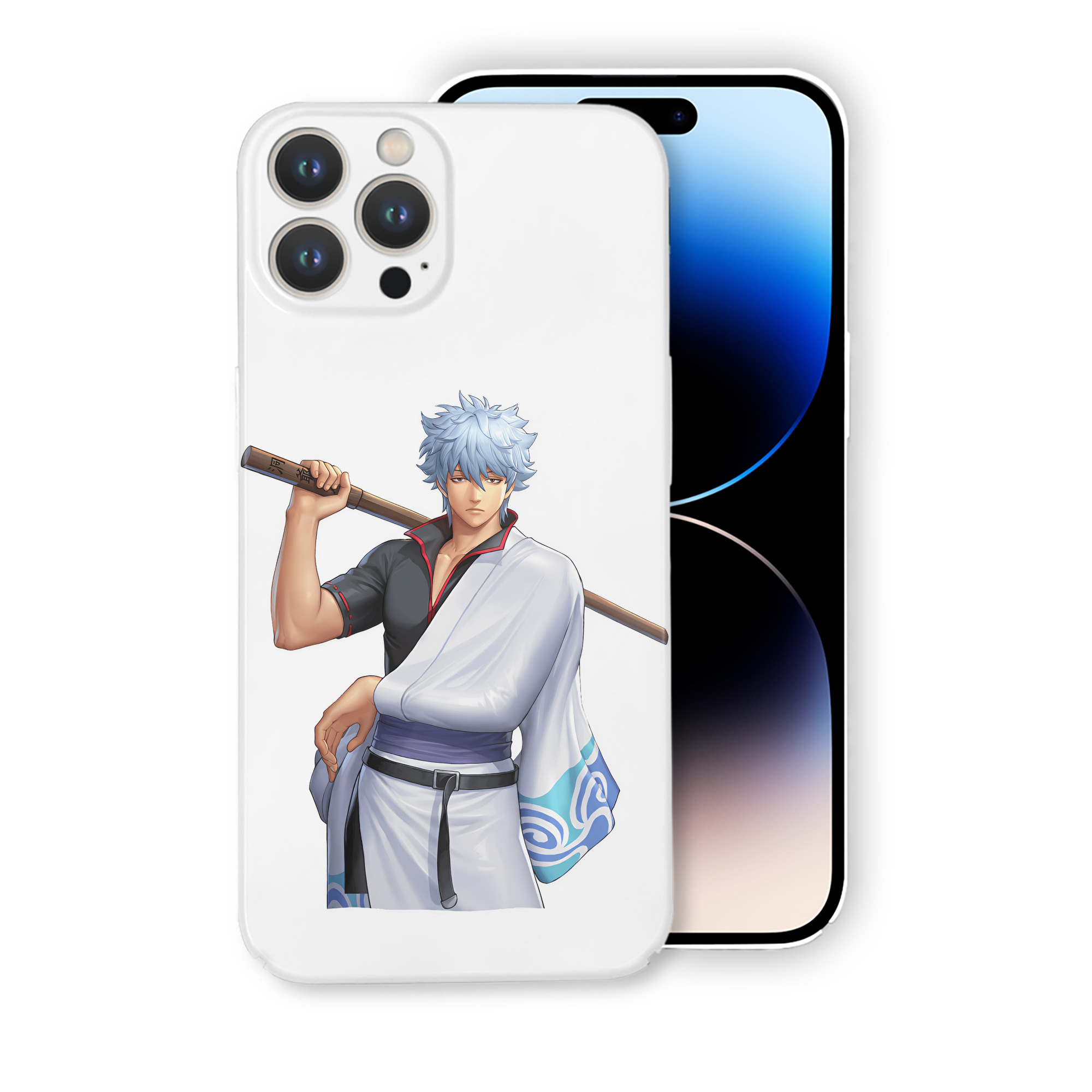 （画像用） ぎんたま 坂田銀時（さかたぎんとき） 神楽 志村新八（しむら しんぱち） GINTAMA Sakata Gintoki Kagura Shimura Shinpachi 【iPhone 14シリーズ対応】ハードケース